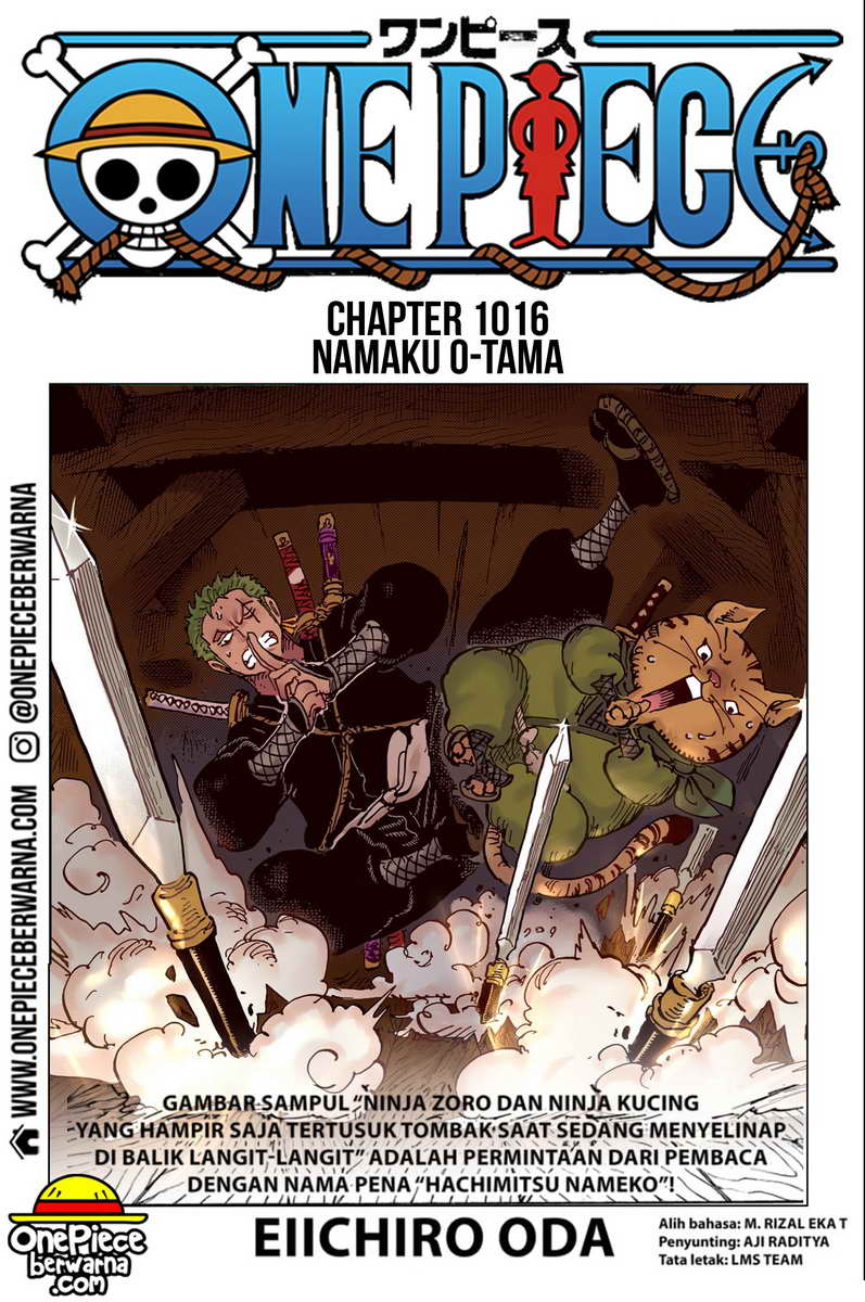 One Piece Berwarna Chapter 1016